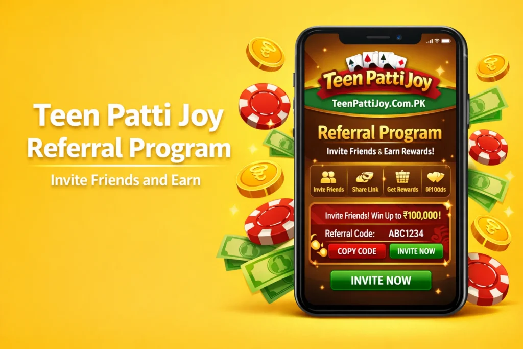 Teen Patti Joy Referral Program