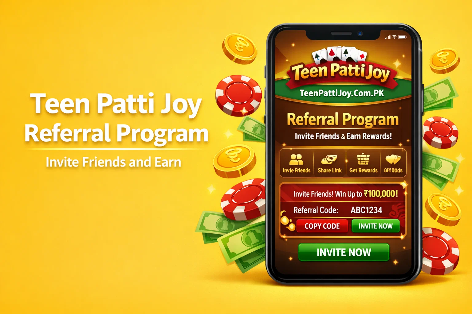 Teen Patti Joy Referral Program